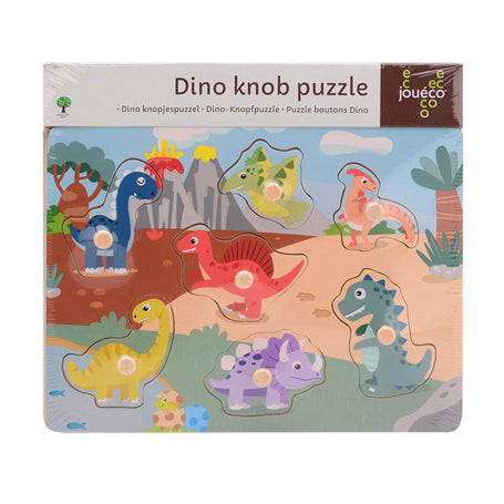 Joueco Wooden Studs Puzzle, 7st.