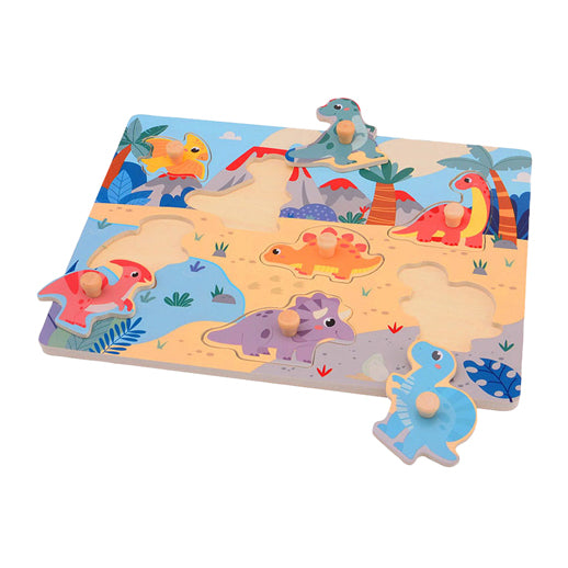 Joueco Wooden Studs Puzzle, 7st.