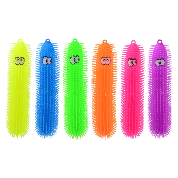 Johntoy Giant Fluffy Worm Fidget, 50cm