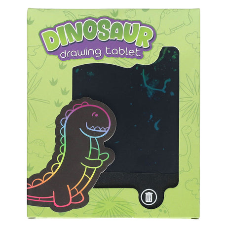 Johntoy rainbow dino tegnebrett-lommeutgave