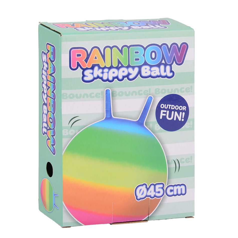 JohnToy Rainbow Skippybal, 45cm