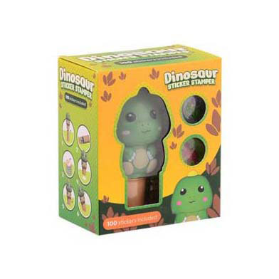 Johntoy dinosaur sticker stamper