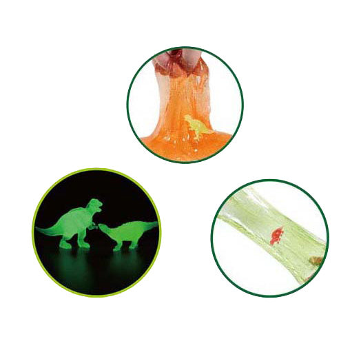 Johntoy 3 slime eggs with dino
