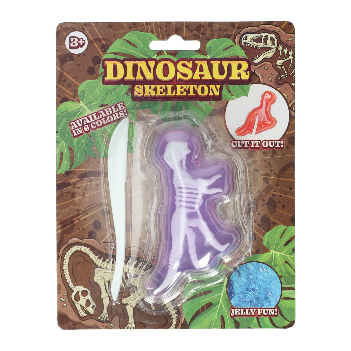 Johntoy cut out dino slime skeleton