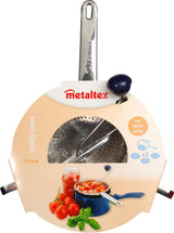 Metaltex milly groentenmolen roerzeef rvs met 3 inzetten 24cm
