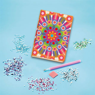 Mandala leabhar nótaí Totum - dialann péinteáil Diamond leabhar scríbhneoireachta - bréagáin chruthaitheacha cailíní ceardaíocht bronntanas cruthaitheach tip Nollag
