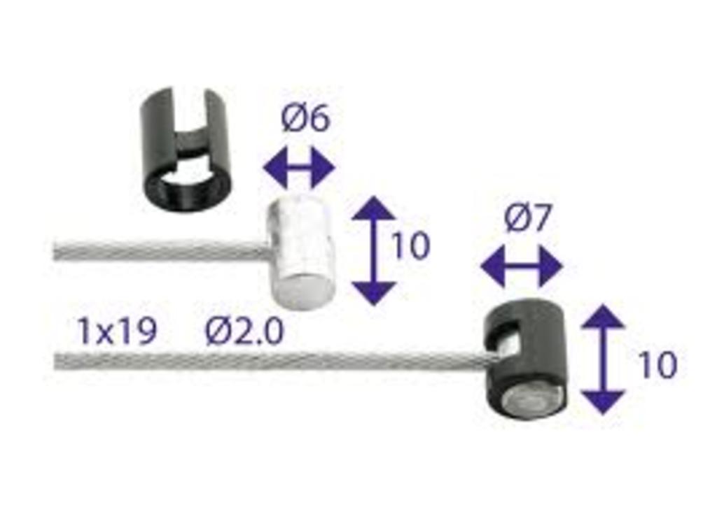 Elvedes bremsekabel Binnen (6463)