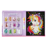 Sequin art 20 x 25 cm 12 colors 2 assorted | 2 pcs