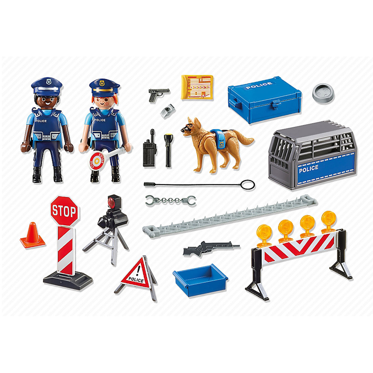 Playmobil City Action Police Road Barier 6924