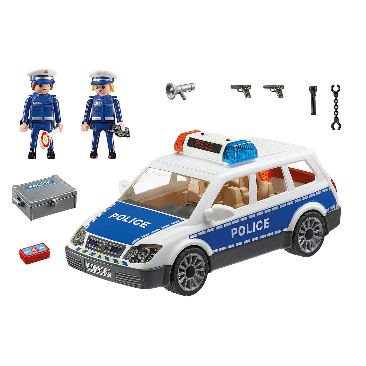 Playmobil City Action Police Patrouille med lys og lyd 6920