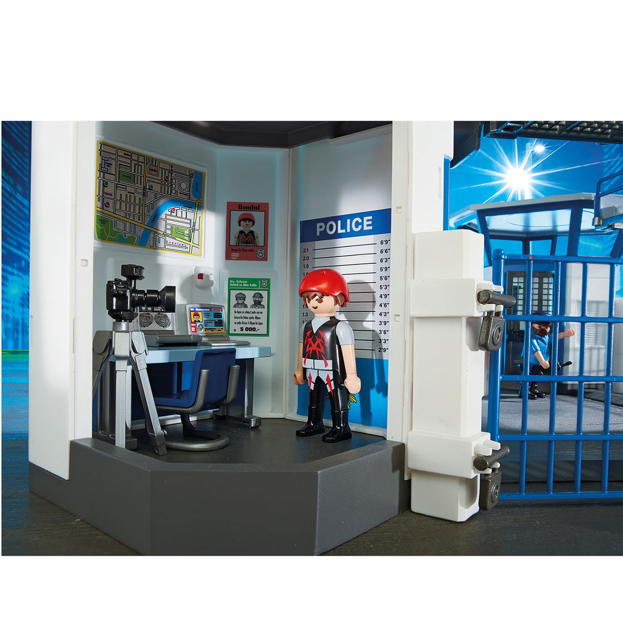 Playmobil City Action Police Station med fängelse 6919