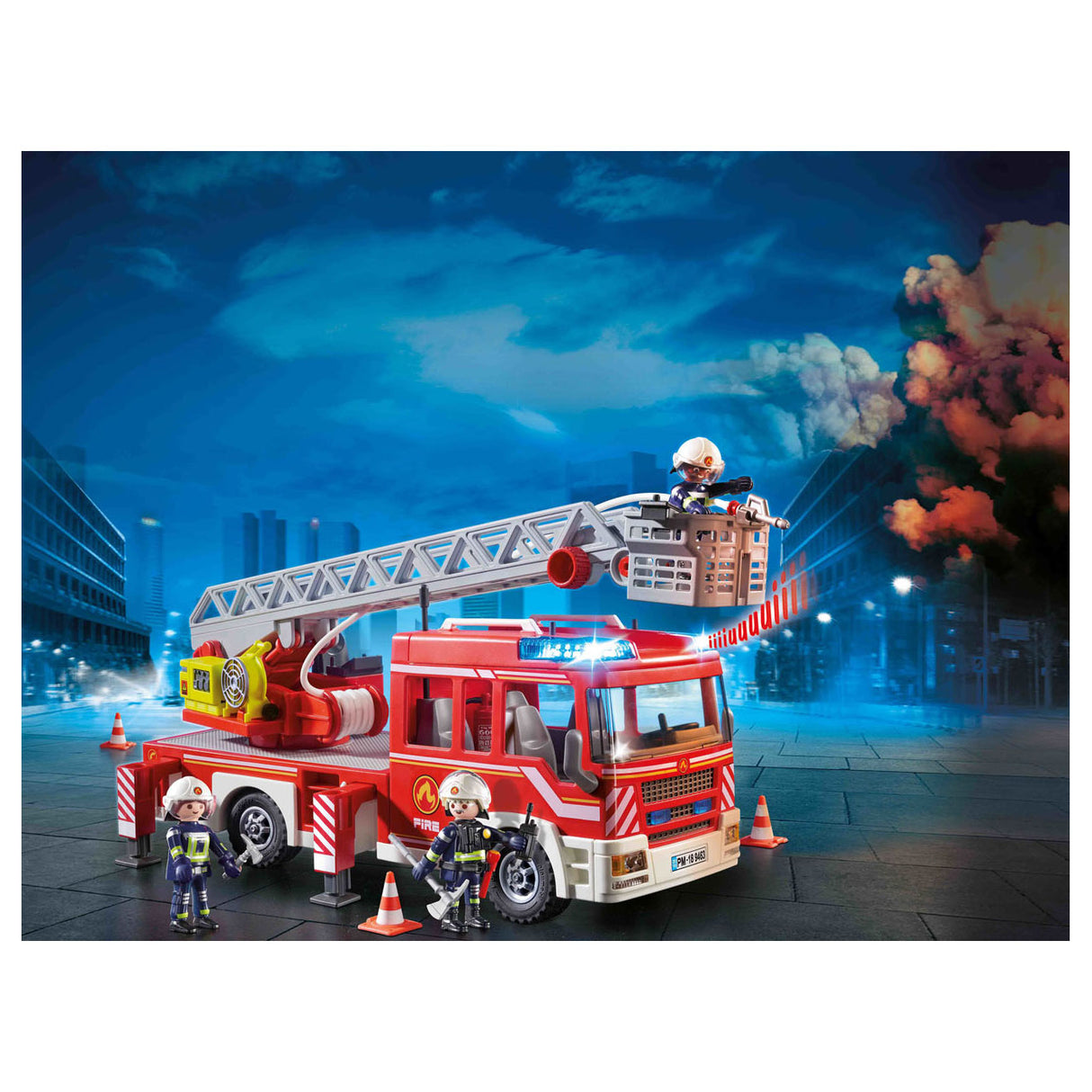 Playmobil City Action hasičský sbor Ladderwagen 9463