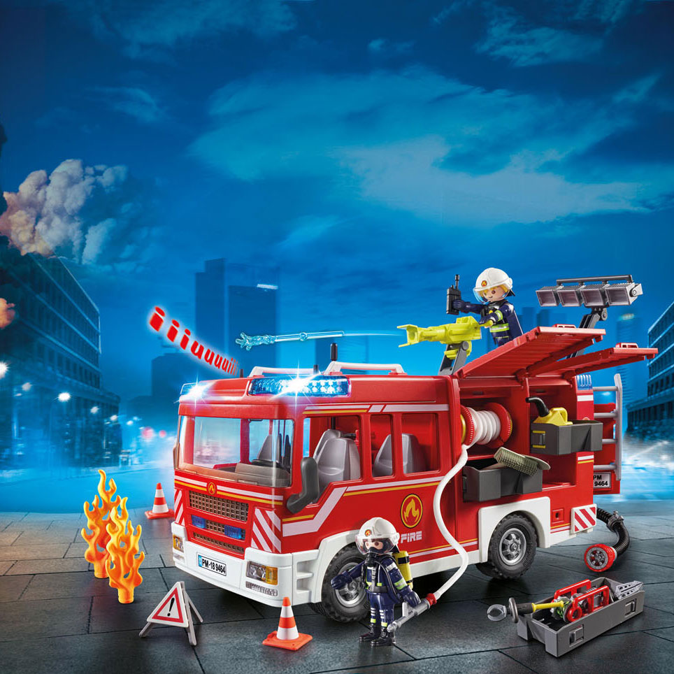 Playmobil City Action: Fire Brigade Pump Truck (9464)