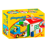 Playmobil 1.2.3. Wrkman mat Sortéierung Garage 70184