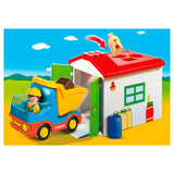 Playmobil 1.2.3. Wrkman mat Sortéierung Garage 70184