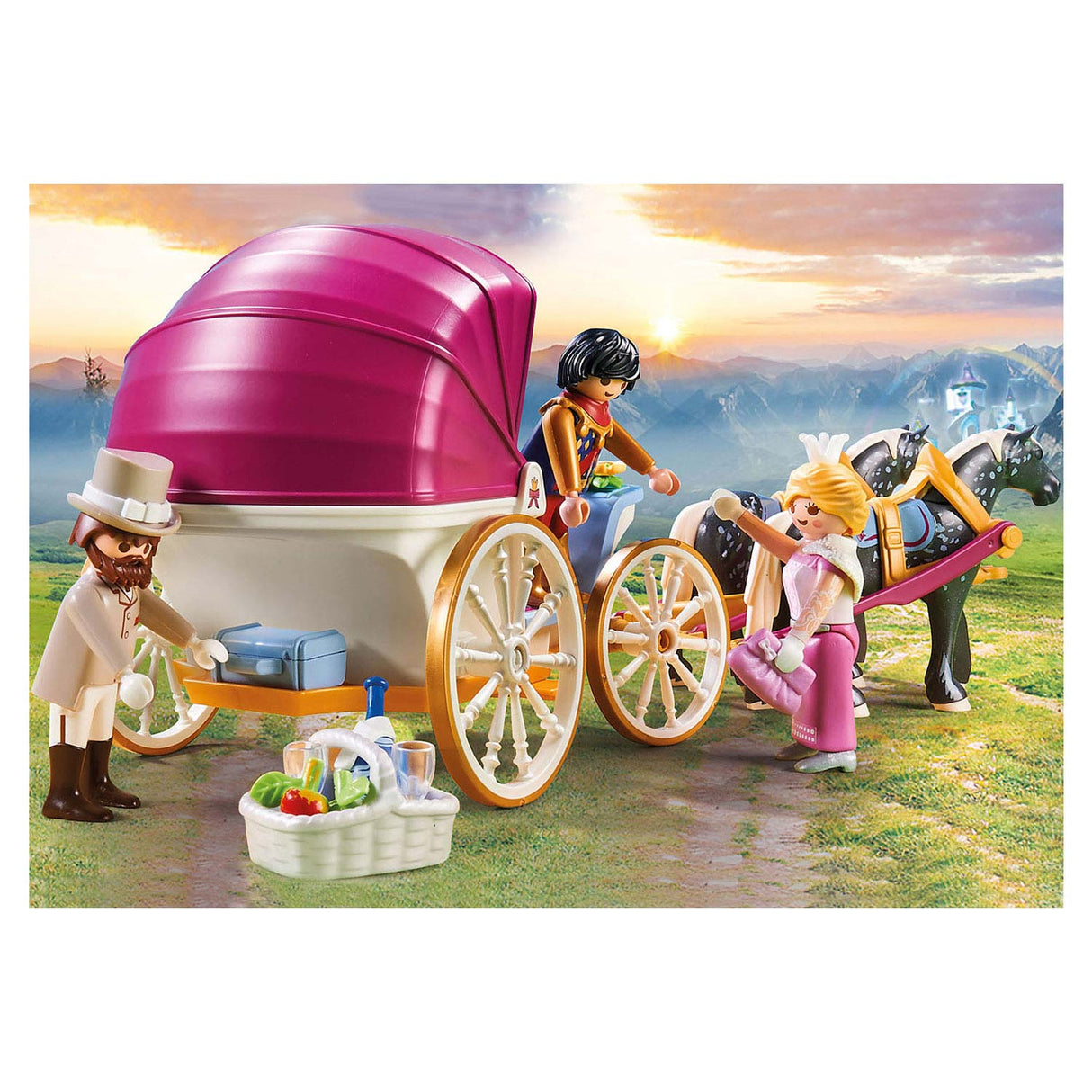 PlayMobil romantesch Päerdsaccident 70449