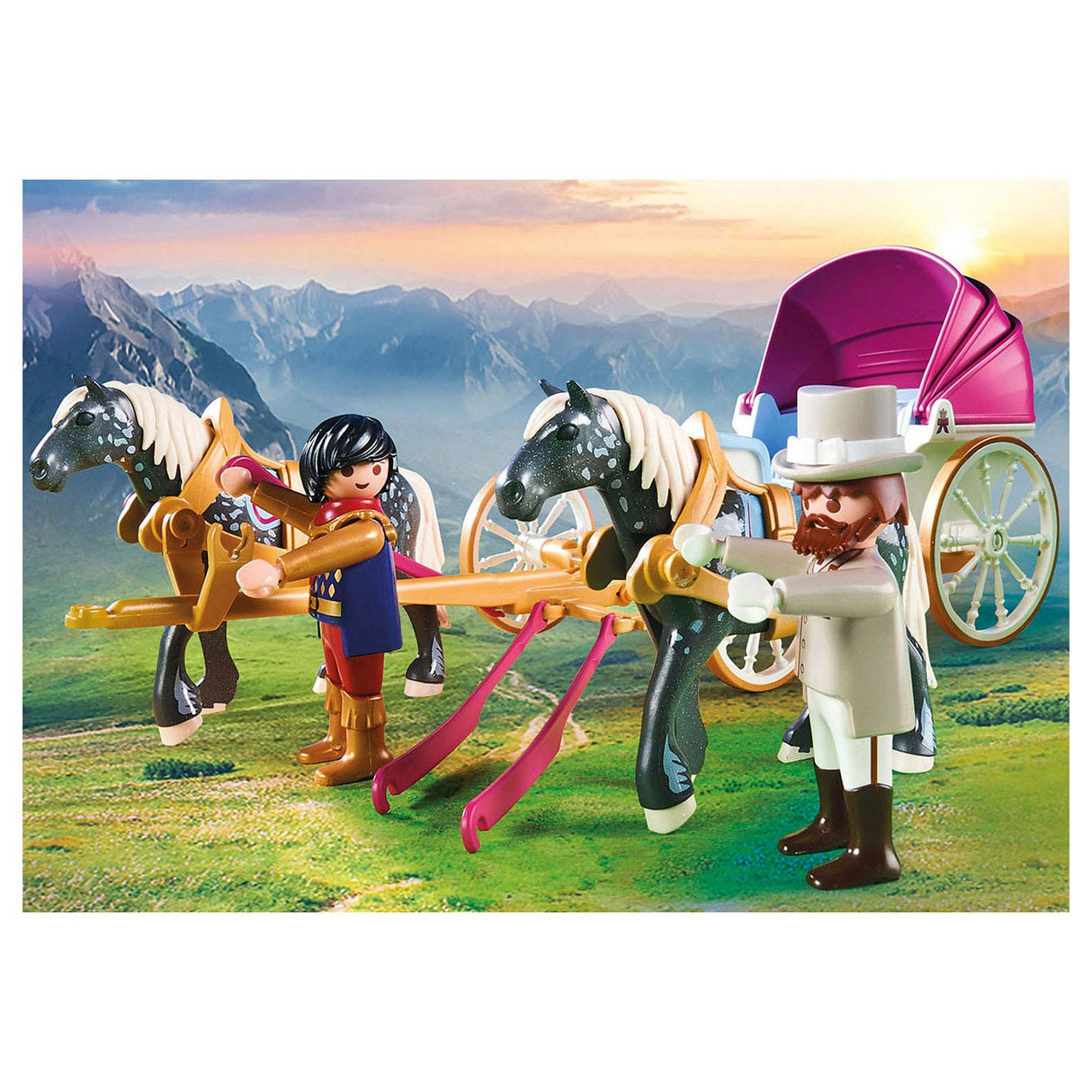 PlayMobil romantesch Päerdsaccident 70449