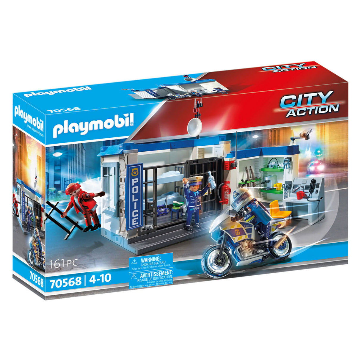 Playmobil PLAYMOBIL City Action Ontsnapping uit de Gevangenis 70568