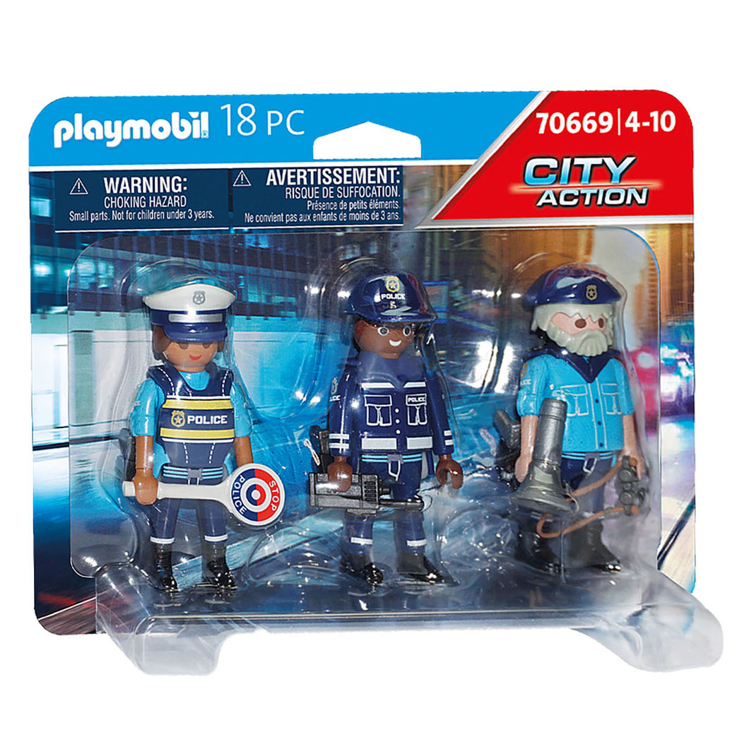 Playmobil City Action Figed Set Police 70669