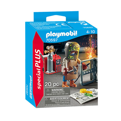 Playmobil Spezial Schweiss mat Ausrüstung - 70597