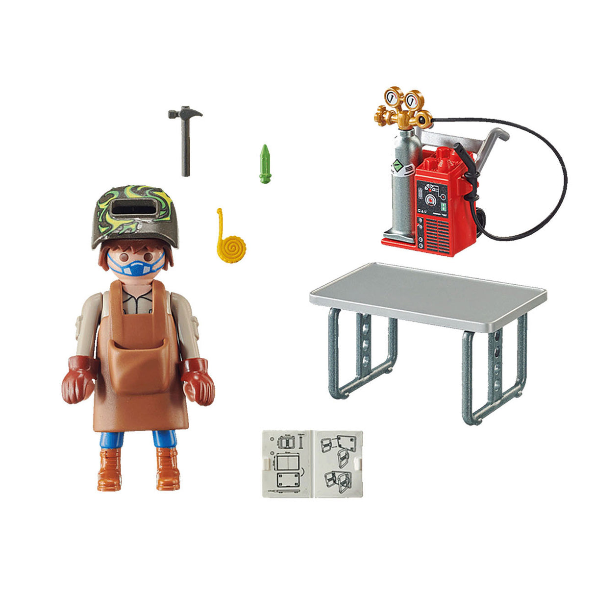 PlayMobil Specials Welder mat Ausrüstung 70597