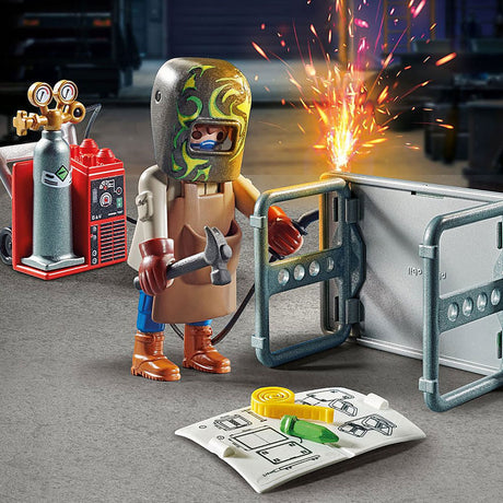 Playmobil Spezial Schweiss mat Ausrüstung - 70597
