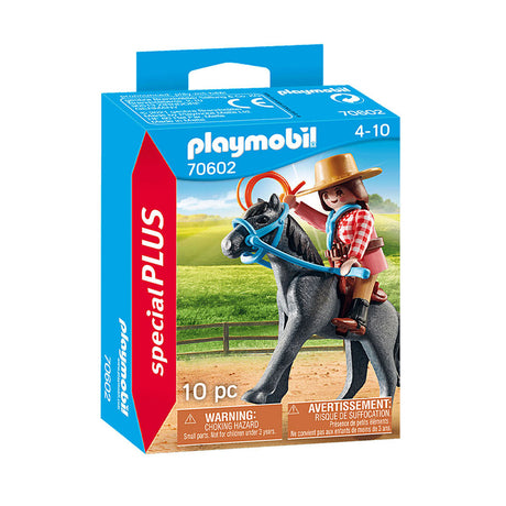PlayMobil Spezialitéiten westlech Ruiter - 70602