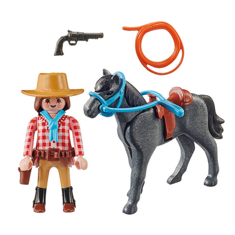 PlayMobil Spezialitéiten westlech Ruiter - 70602