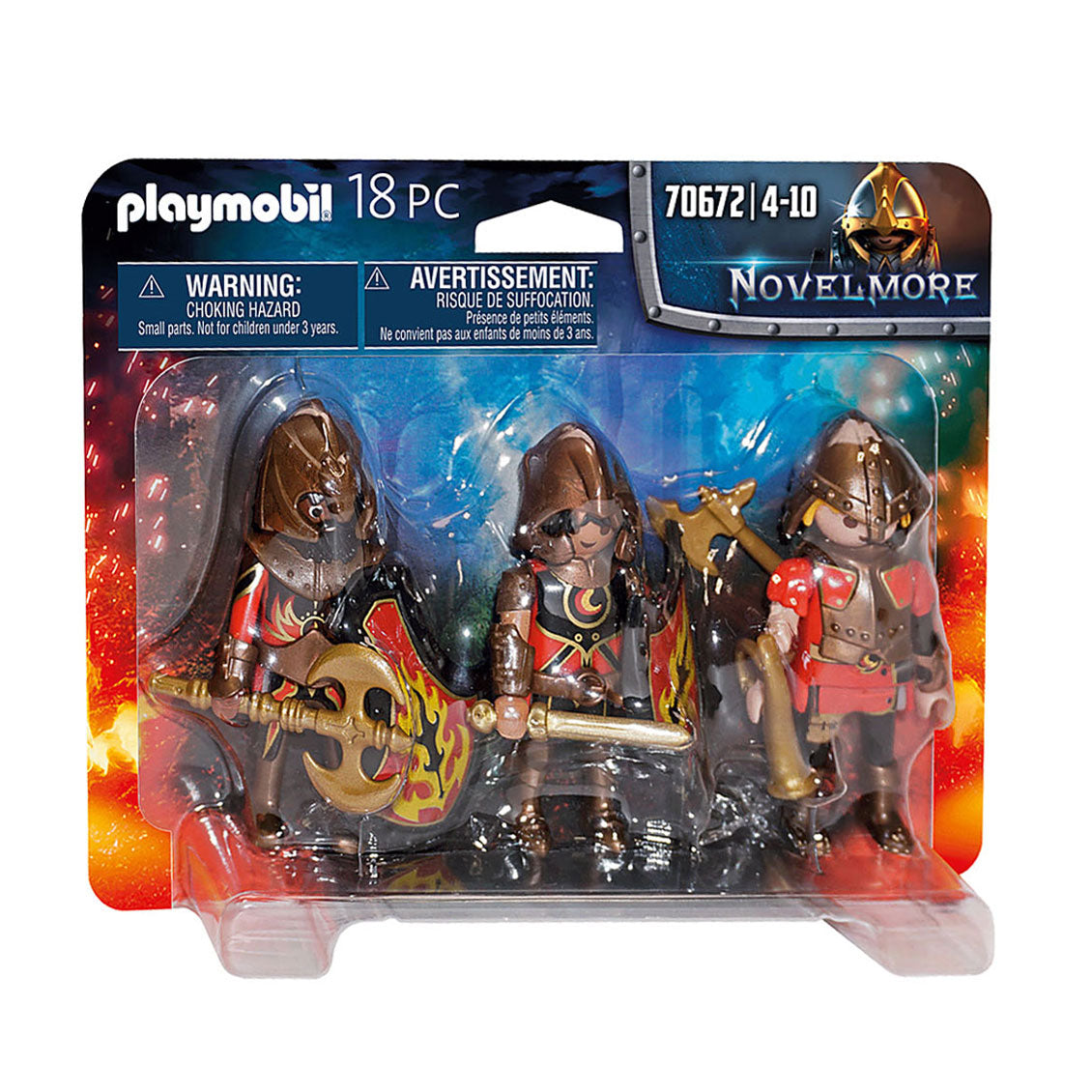 Playmobil romanzo Burnham Raiders, 3 °. 70672