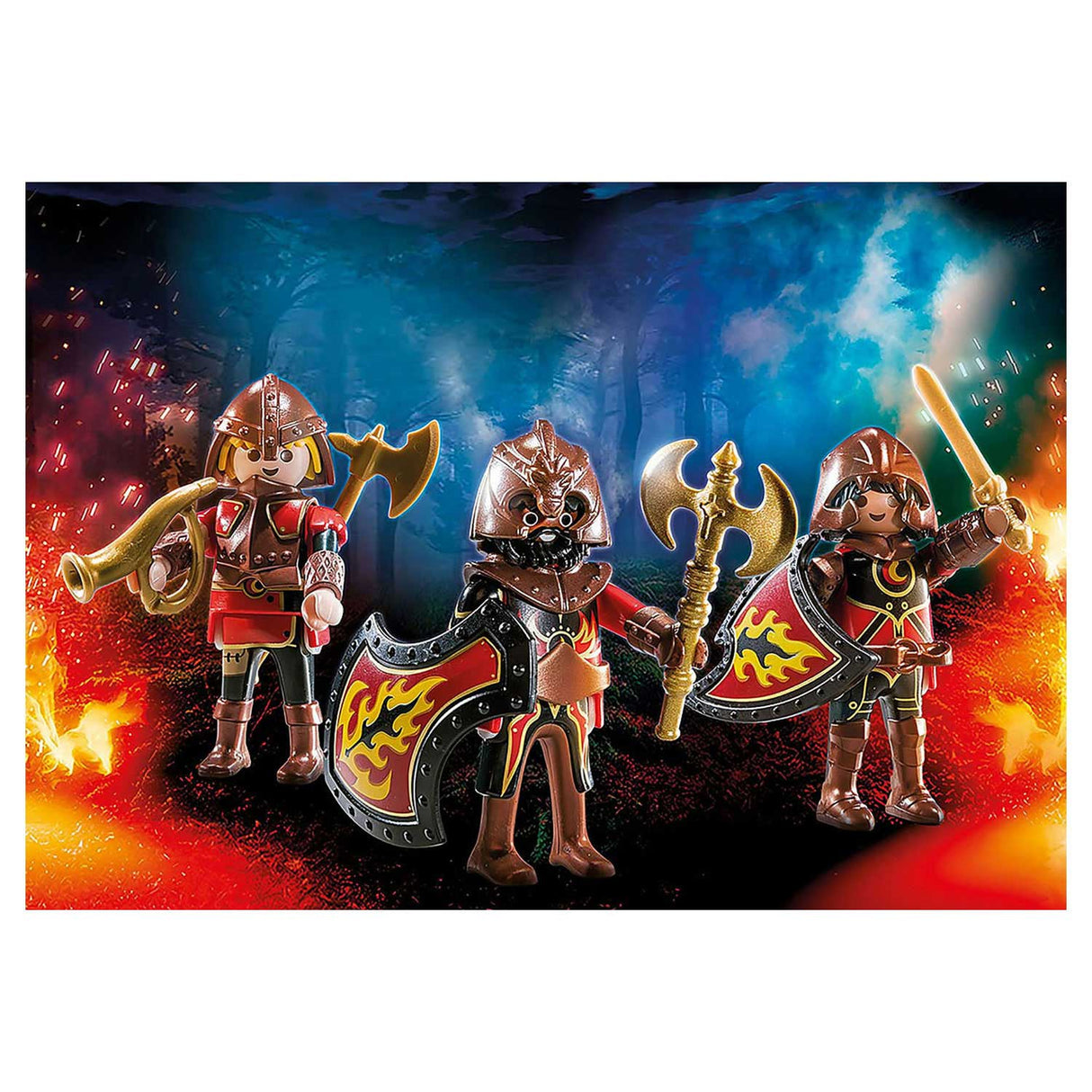 PlayMobile Noschmottor Burnham Raiders, 3st. 70672