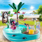 PlayMobil Family Fun Plavecký bazén s Watersplash 70610