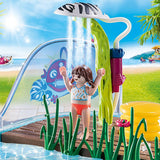 Playmobil Family Fun bazen z vodno ploščico 70610