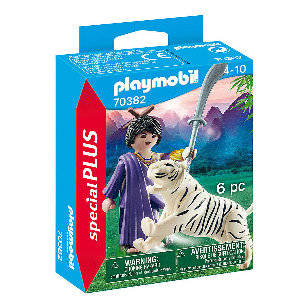 Playmobil Specials Asian Fighter med Tiger 70382