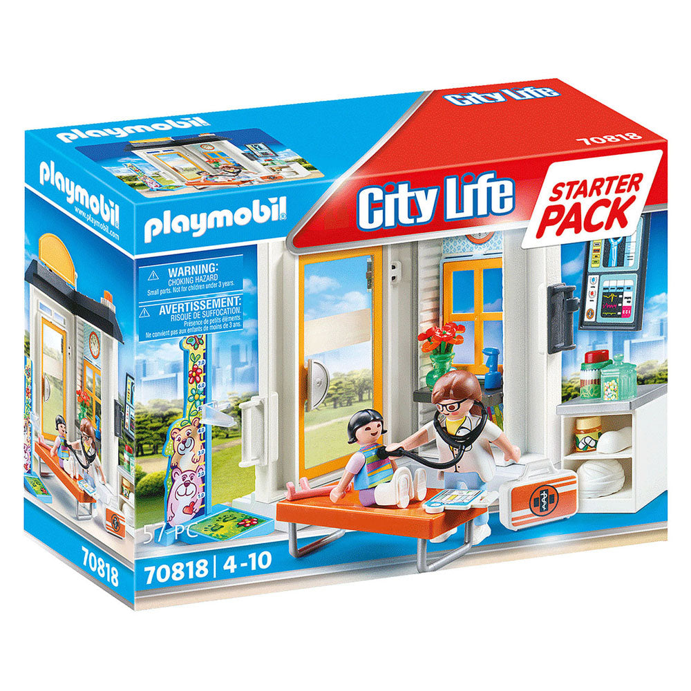 Playmobil City Life Starterset Kinderarts 70818