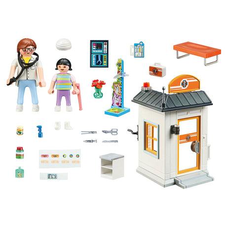 Playmobil City Life Starterset Kinderarts 70818