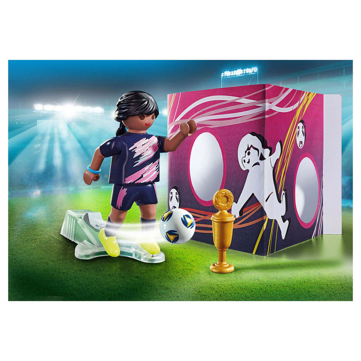 Playmobil -Specials -Fußballstar mit Target Wall 70875