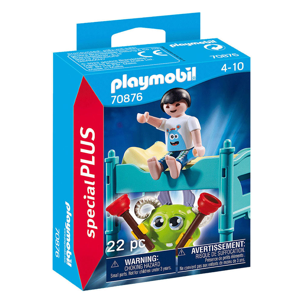 PlayMobil Spezialitéite Kanner mat Monster 70876