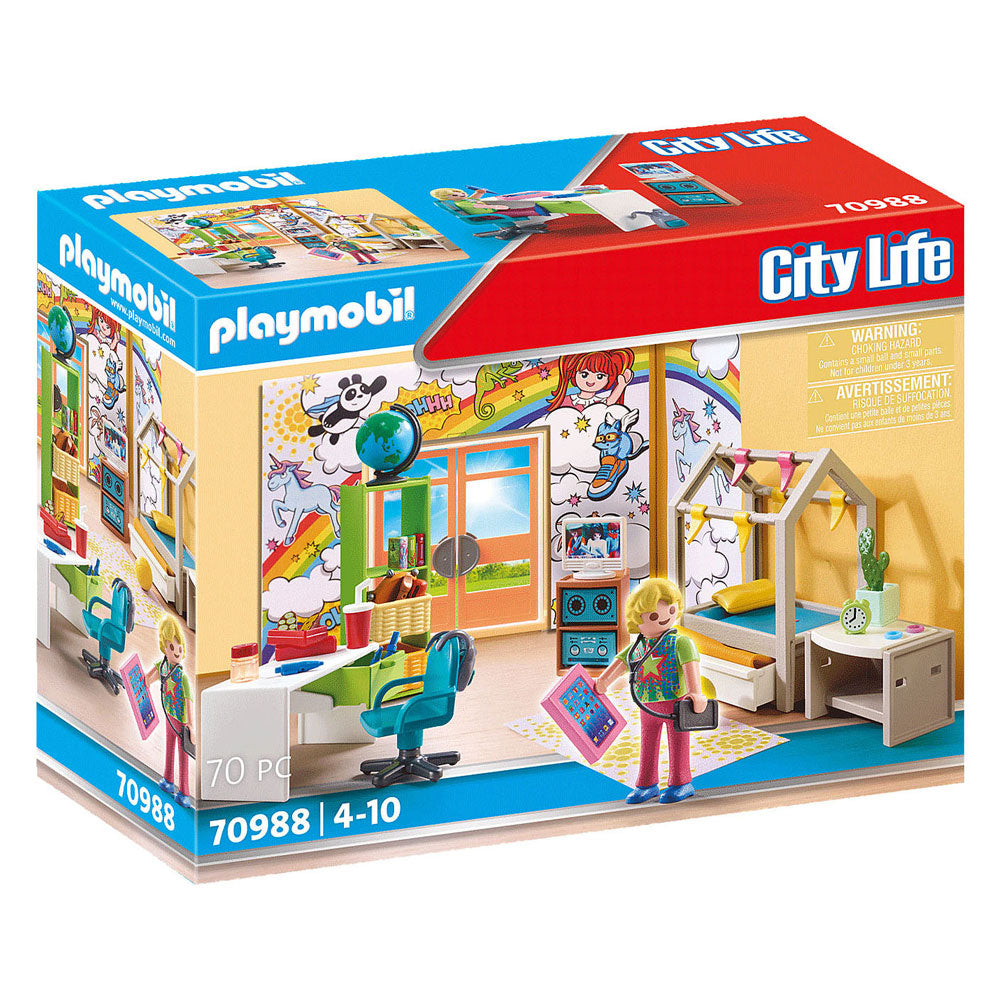 Playmobil City Life Teenage Room 70988