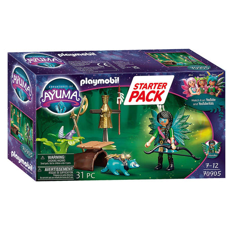 Zestaw startowy Playmobil Ayuma Rycerz Wróżka z szopem - 70905