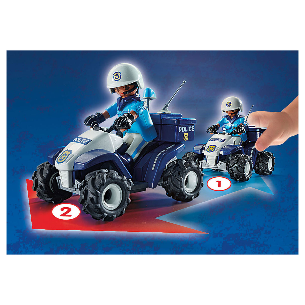 Playmobil City Action Politie Speed Quad 71092