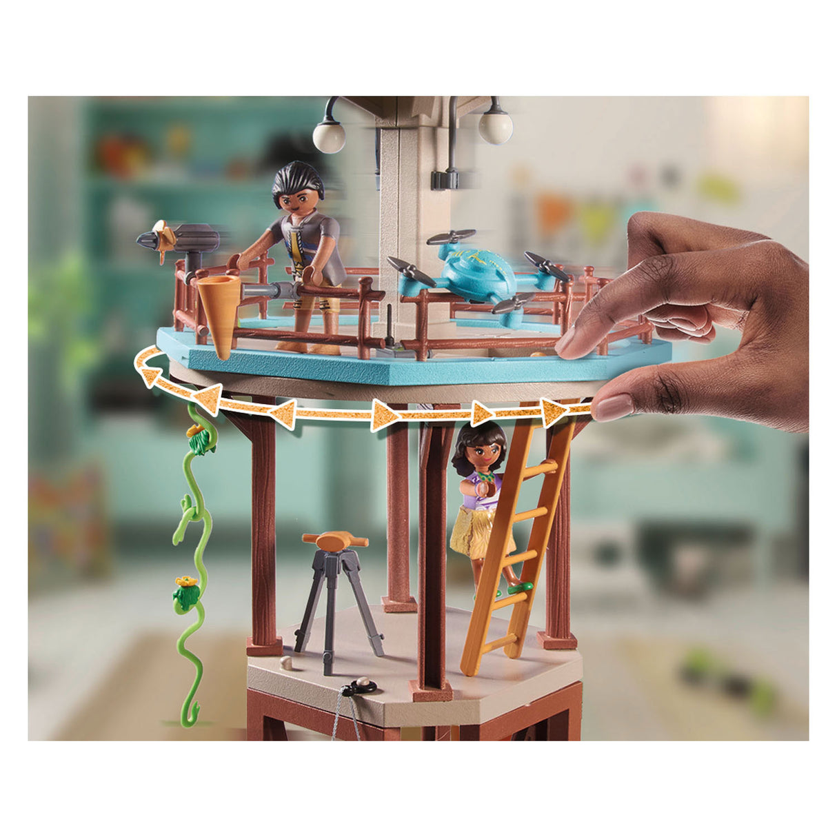 Playmobil wiltopia výzkumná stanice s kompasem - 71008