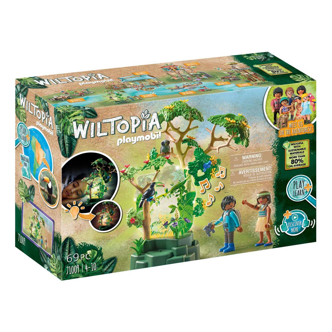 Playmobil Wiltopia Nachtlicht Regenwoud 71009