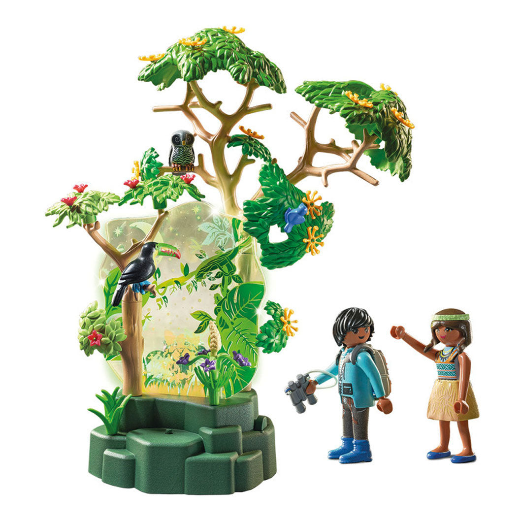 Playmobil willopia Night Light Rainforest 71009