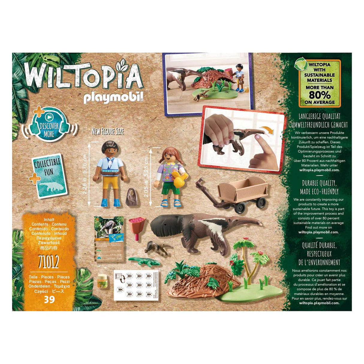 PlayMobil Wiltopia Miereneter Care 71012