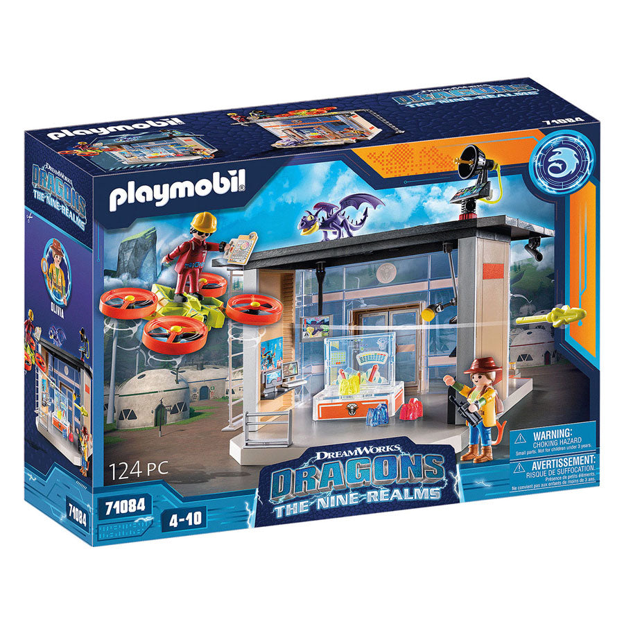 PlayMobil Dragons: Déi néng Realms ICaris Lab 71084