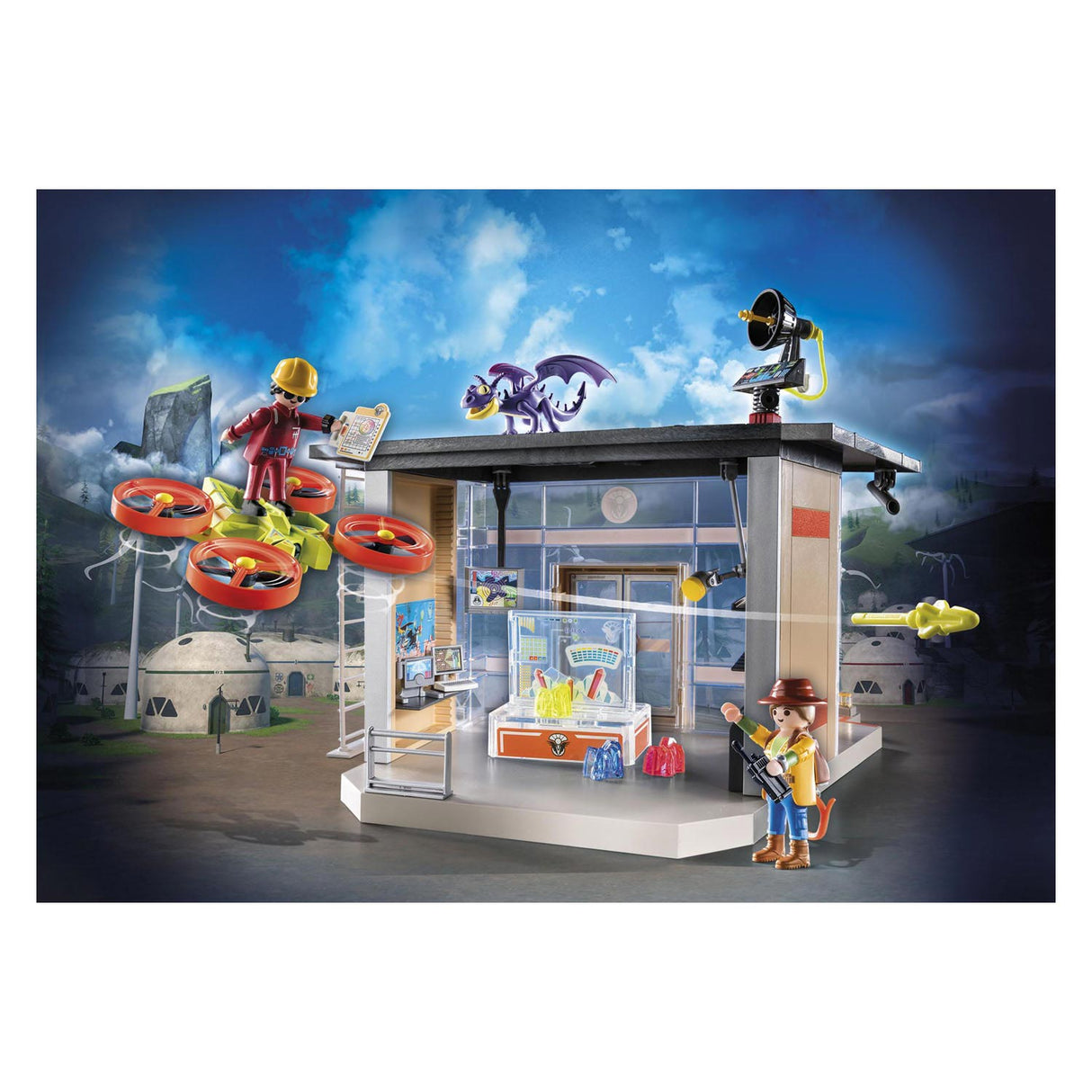 PlayMobil Dragons: Déi néng Realms ICaris Lab 71084