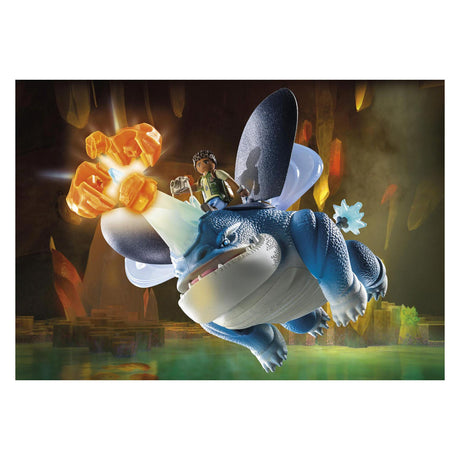 Playmobil dragons: the nine realms plowhorn d'angelo - 71082