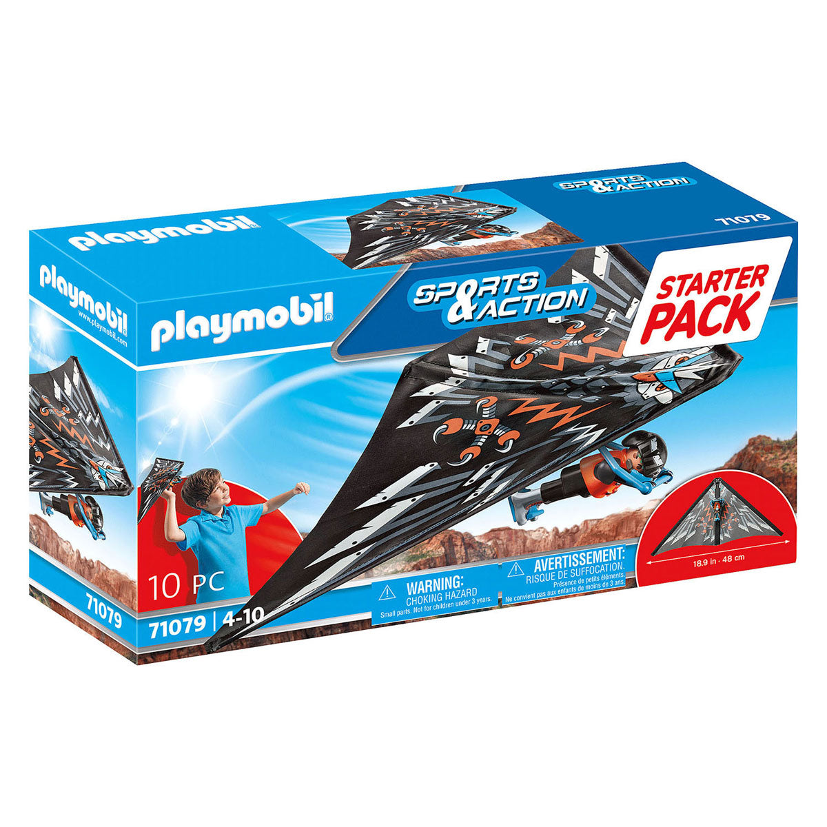 PlayMobil Sports Action Starterpack Deltalieger 71079