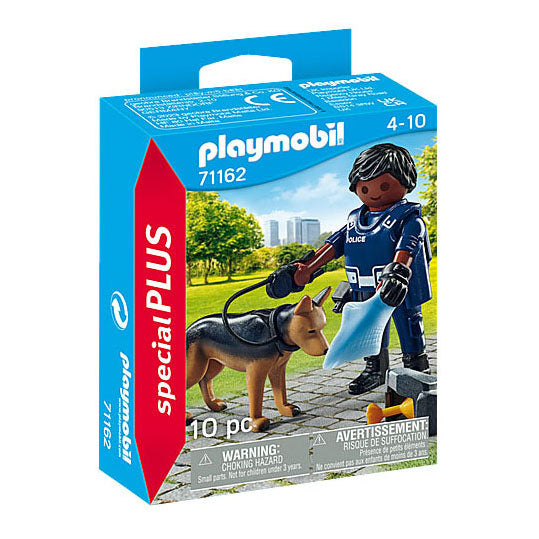 Playmobil Specials Police Officer med Speurhond 71162