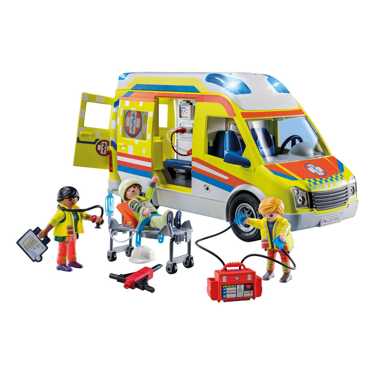 Playmobil City Life Ambulance avec la lumière et le son 71202